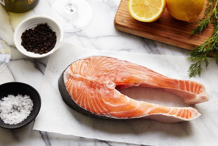 Canadian Farmed Raised Salmon Steaks