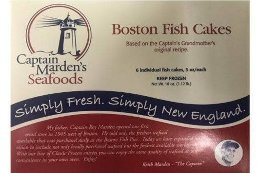 Frozen Boston Fish Cakes