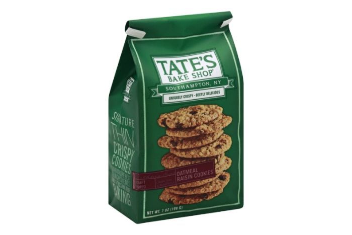 Tates Bake Shop Cookies, Oatmeal Raisin