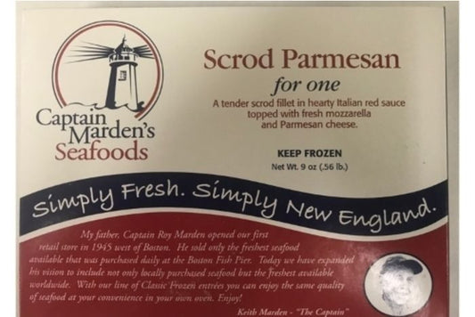 Frozen Scrod Parmesan For One