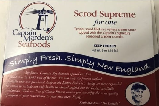 Frozen Scrod Supreme For One