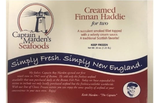 Frozen Creamed Finnan Haddie For Two