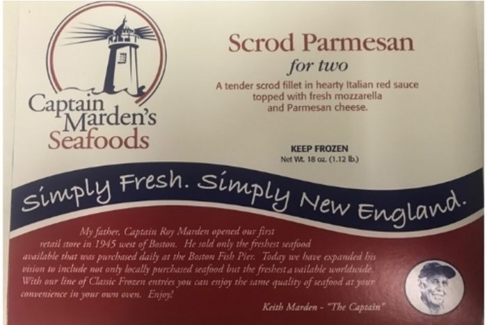 Frozen Scrod Parmesan For Two