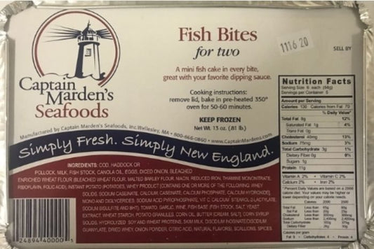 Frozen Fish Bites For Two